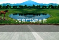 韦福祥广场舞画你