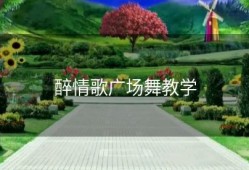 醉情歌广场舞教学