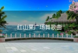 红山果广场舞歌曲