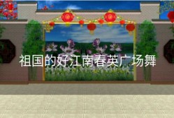 祖国的好江南春英广场舞
