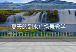 夏天的到来广场舞教学