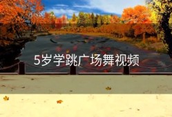 5岁学跳广场舞视频