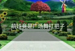 萌娃竟是广场舞扛把子