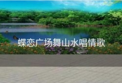 蝶恋广场舞山水唱情歌