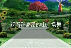 观看那高昂的山广场舞