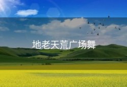 地老天荒广场舞