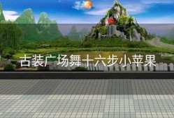 古装广场舞十六步小苹果