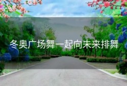 冬奥广场舞一起向未来排舞