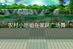 农村小姐姐在家跳广场舞