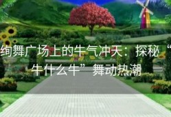 绚舞广场上的牛气冲天：探秘“牛什么牛”舞动热潮