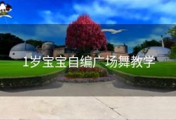 1岁宝宝自编广场舞教学