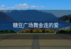 糖豆广场舞金连的爱