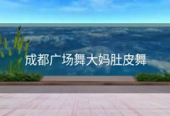 成都广场舞大妈肚皮舞