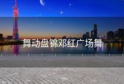 舞动盘锦邓红广场舞