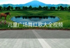 儿童广场舞红歌大全视频