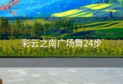 彩云之南广场舞24步