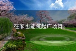 在家也能跳起广场舞