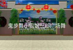 鬼步舞小姐姐三郎广场舞