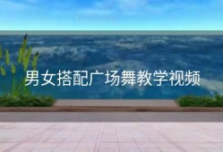 男女搭配广场舞教学视频
