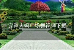完整大妈广场舞视频下载