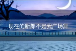 现在的新郎不是我广场舞