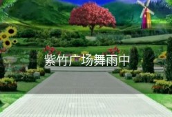 紫竹广场舞雨中