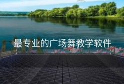 最专业的广场舞教学软件