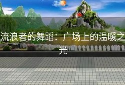 流浪者的舞蹈：广场上的温暖之光