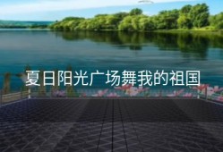 夏日阳光广场舞我的祖国