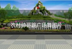 农村帅哥跳广场舞图片