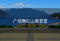 广场舞红山果萱萱