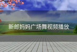 新郎妈妈广场舞视频播放