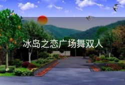 冰岛之恋广场舞双人