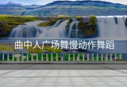 曲中人广场舞慢动作舞蹈