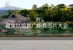 藏族姑娘跳广场舞图片大全