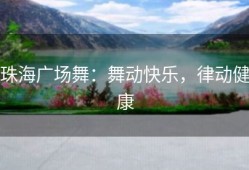 珠海广场舞：舞动快乐，律动健康