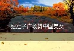 瘦肚子广场舞中国美女