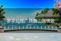 罗平灿辉广场舞山路情歌