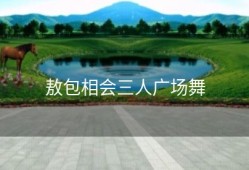 敖包相会三人广场舞