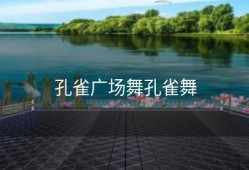 孔雀广场舞孔雀舞