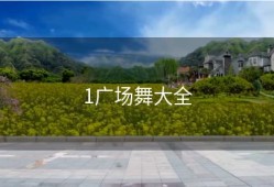 1广场舞大全