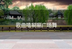 歌曲嘻唰唰广场舞