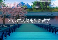 36步广场舞鬼步舞教学