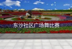 东沙社区广场舞比赛