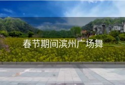 春节期间滨州广场舞