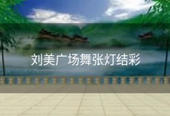 刘美广场舞张灯结彩