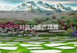 对跳58步广场舞