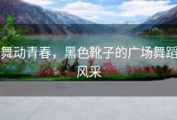 舞动青春，黑色靴子的广场舞蹈风采