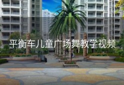 平衡车儿童广场舞教学视频