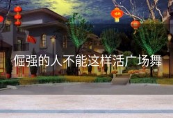 倔强的人不能这样活广场舞